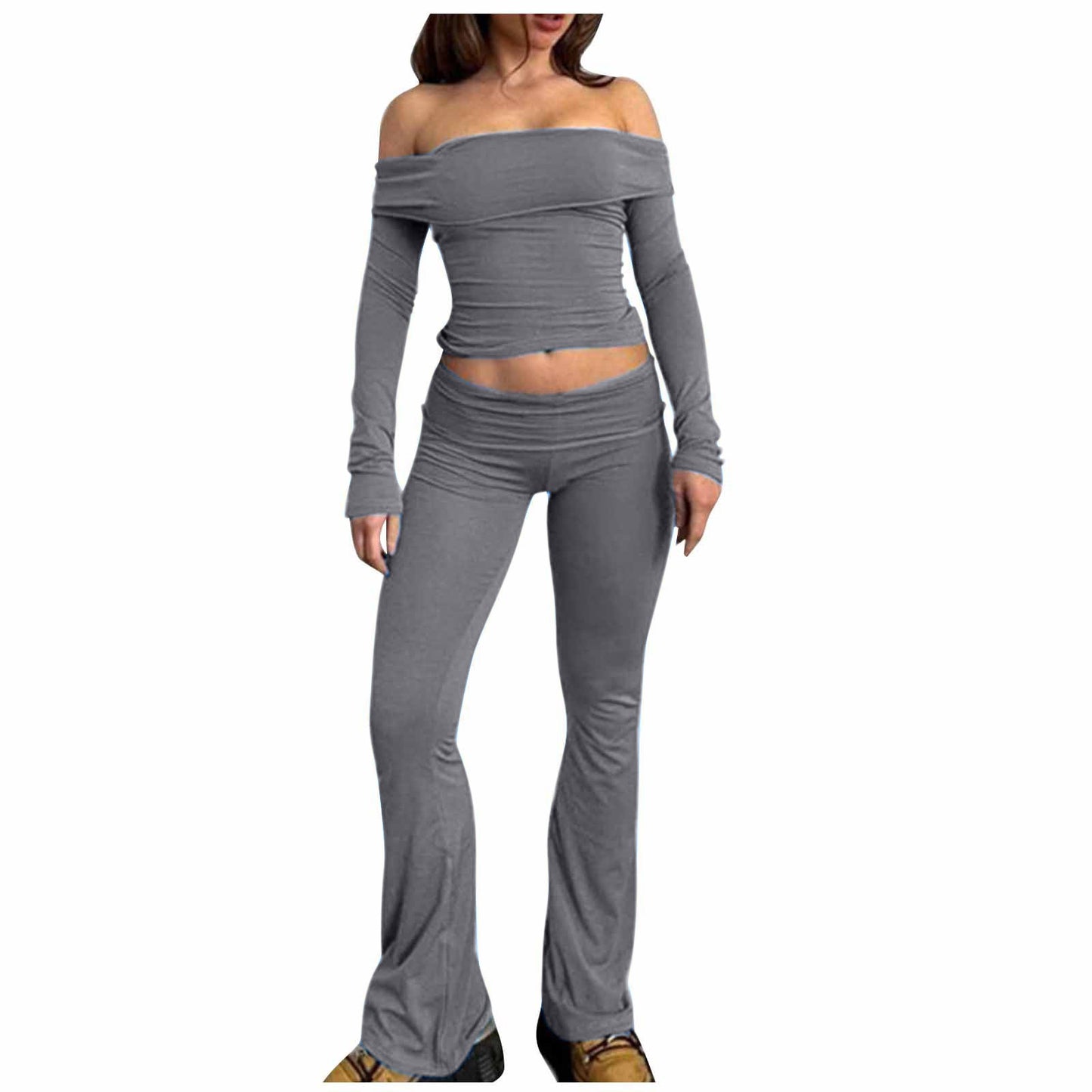 European And American Women's Two-piece Casual Suit