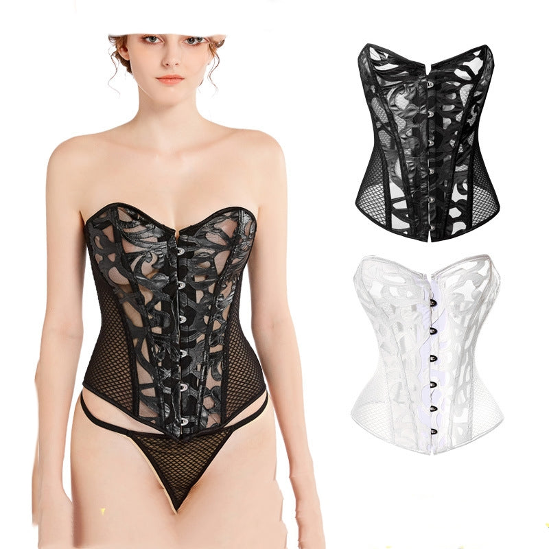 Wedding Dress Waist Trimming And Body Shaping Bone Clothing Corsettop Breathable Tight