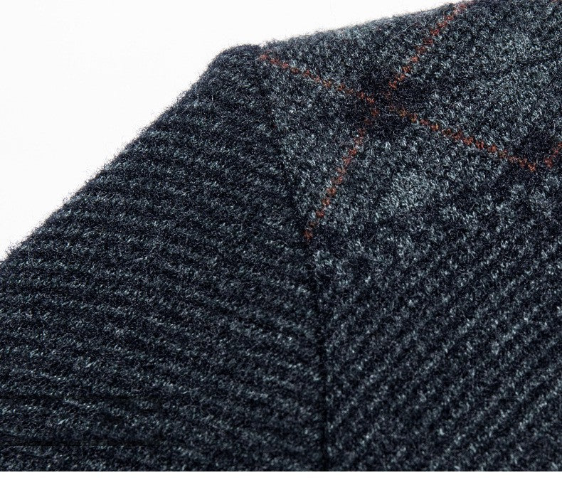 Woolen Sweater Men's Thick Men's Middle-aged Business