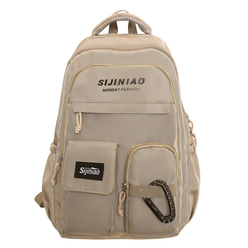 Nylon Large-capacity Casual Simple Backpack