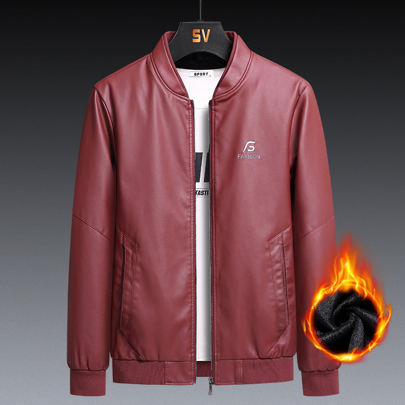 Slim Fit Stand Collar All Match Jacket
