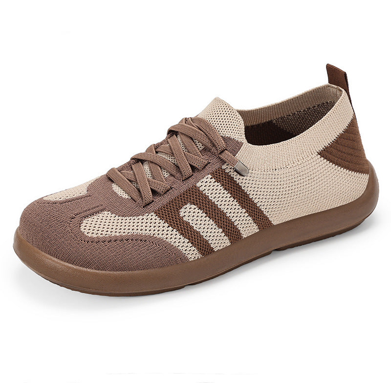 Sommer Retro Tyske Træningssko Nye Fly Woven Mesh Blødbundet Fritidssko