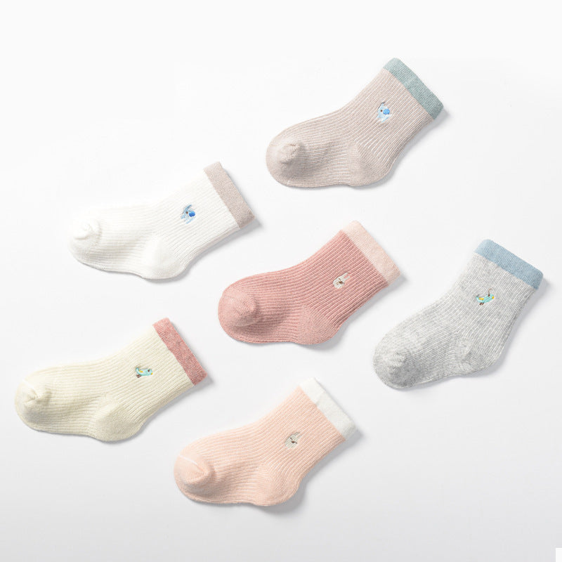 Children's Socks Loose Mouth Comfortable Baby Cotton