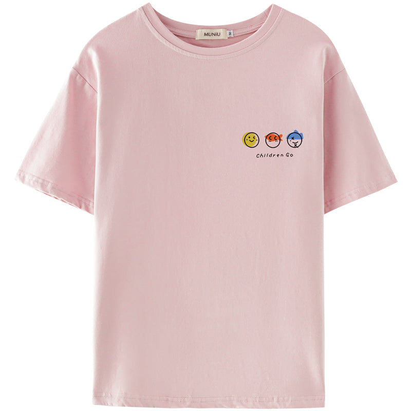 Women's Summer New Casual Cotton Printed T-shirt