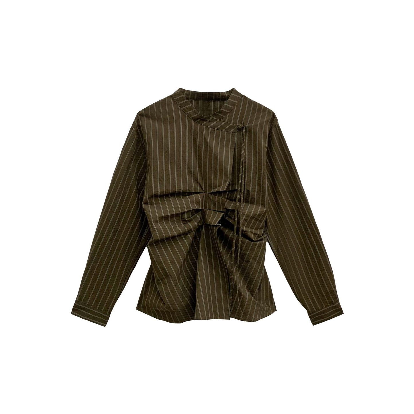 Women's Striped Shirt With Inner Design