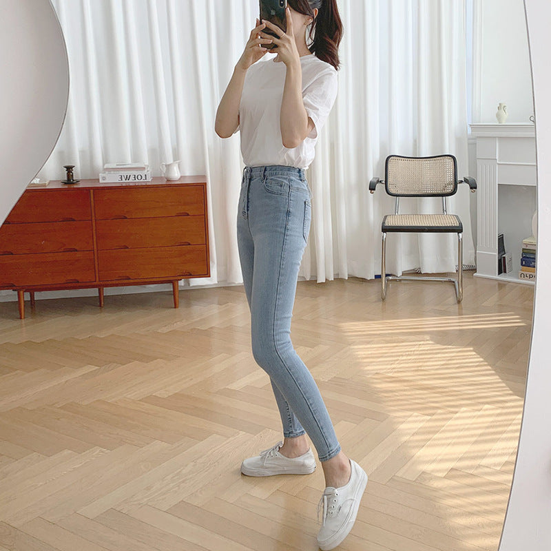 Slim Fit Stretch Tight Pencil Pants