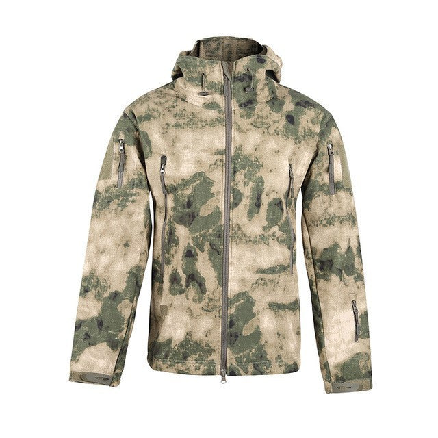 Autumn Bone Frog Sharkskin Softshell Outdoor Jacket