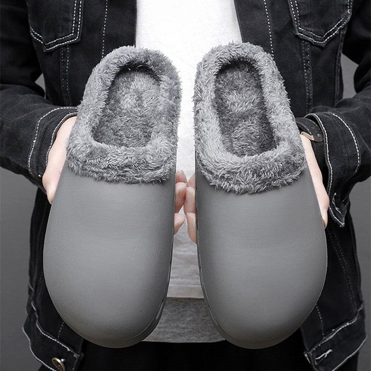 Fashion Baotou with Cotton Casual Slippers