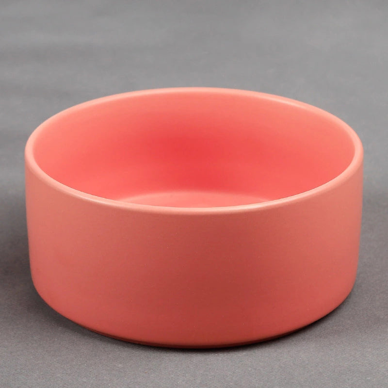 Cat and dog food bowl dog bowl