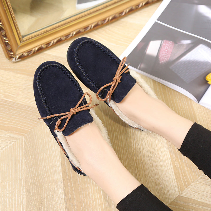 Plush women's shoes plush warm cotton shoes