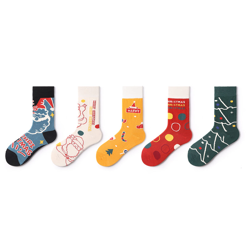 Cute illustration japanese couple in tube socks