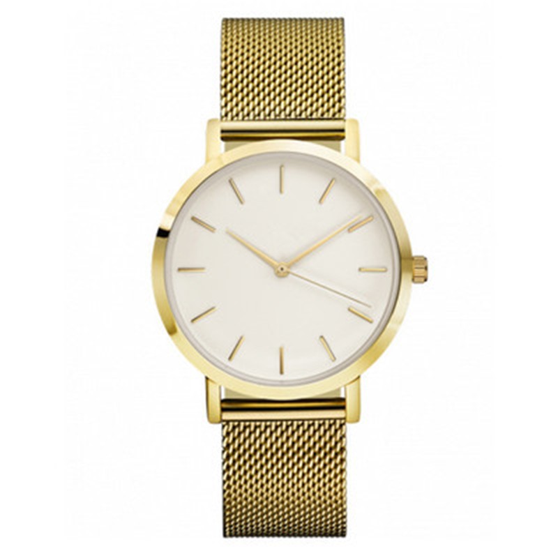 Steel-Band Fashion Quartz Watch