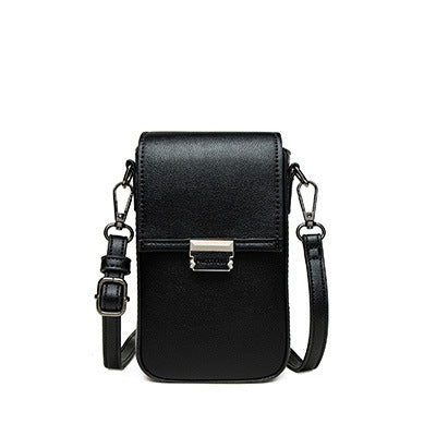 Vertical cell phone bag