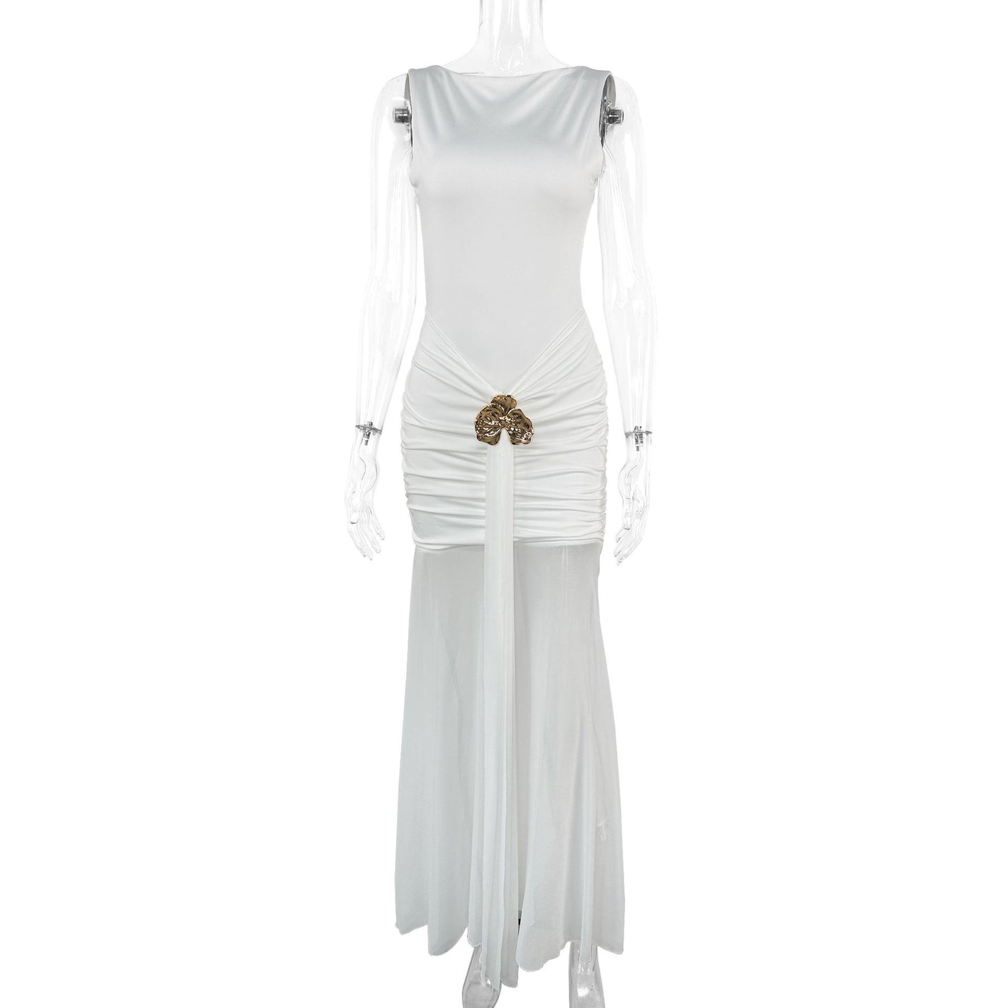 New, Alluringly Seductive Mermaid Maxi Dress