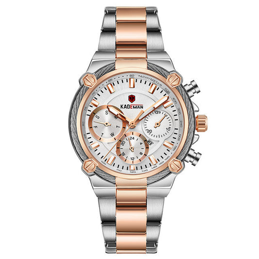 Three-pin waterproof watch