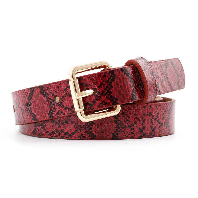 Vintage thin belt