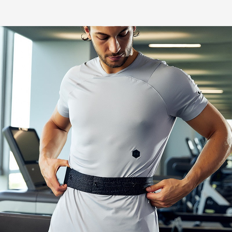 Three pocket running phone waist bag