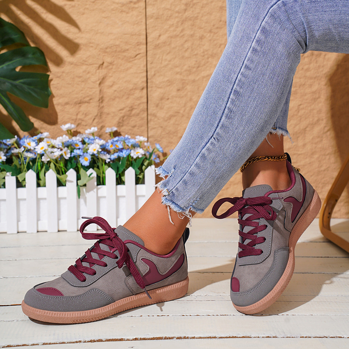 Women's Flat-heeled Shoes Lightweight Soft Sole Leisure