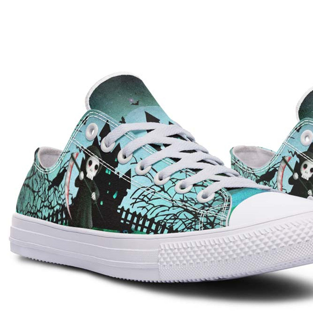 Fashion Print Couple Low-Top Canvas Shoes
