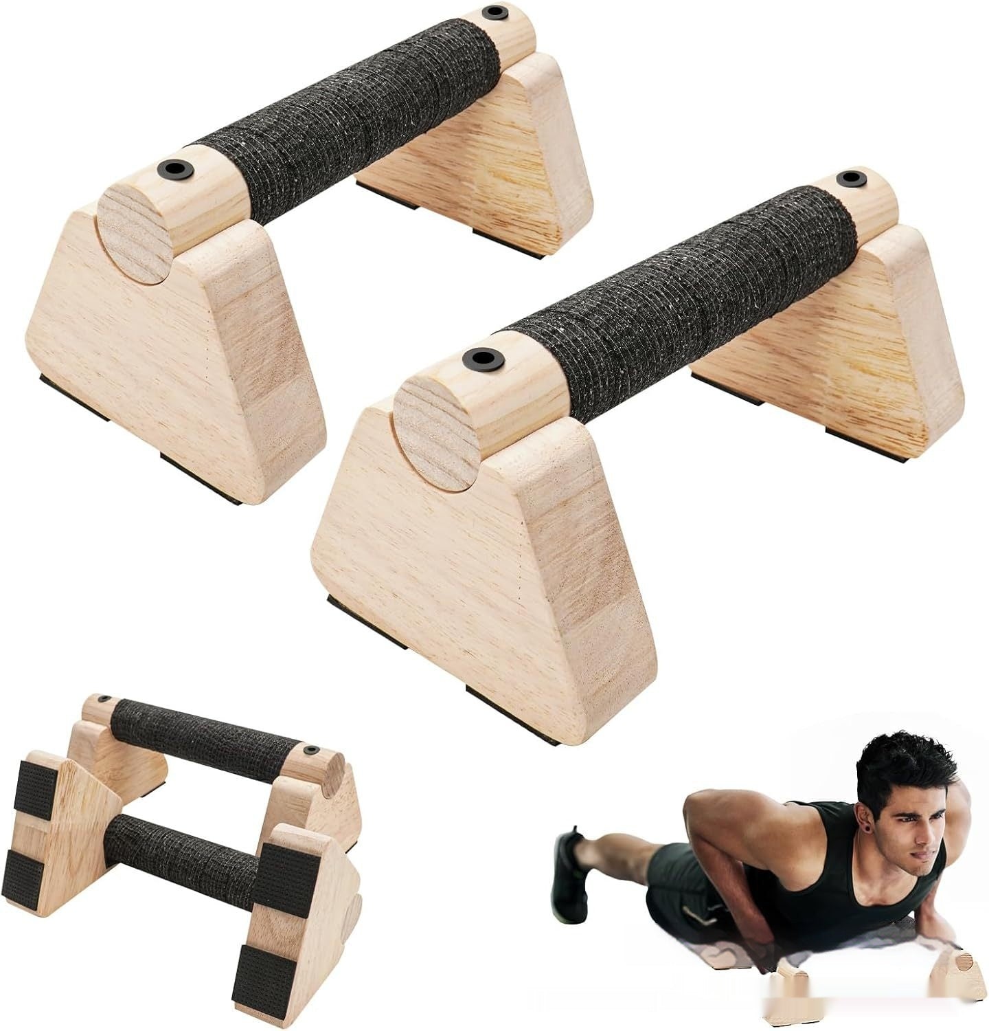 Solid Wood Arm Workout Support Bracket