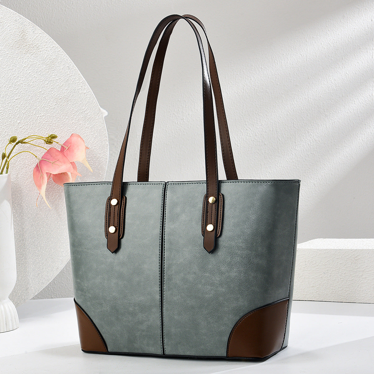 Large Capacity Tote Single Shoulder Underarm Bag