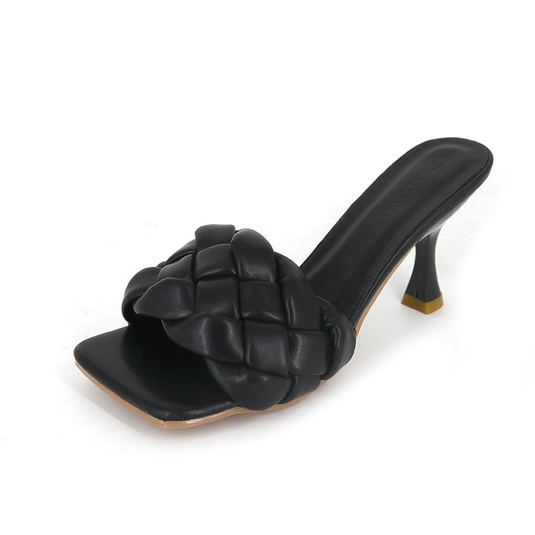 European And American Sexy Wild Woven Slippers