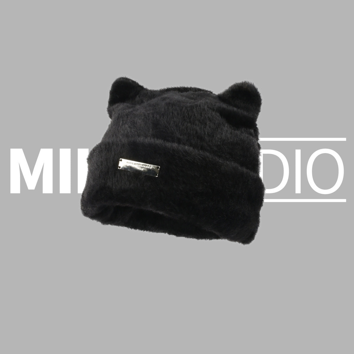Korean New Cute Cat Ears Mink-like Knitted Hat