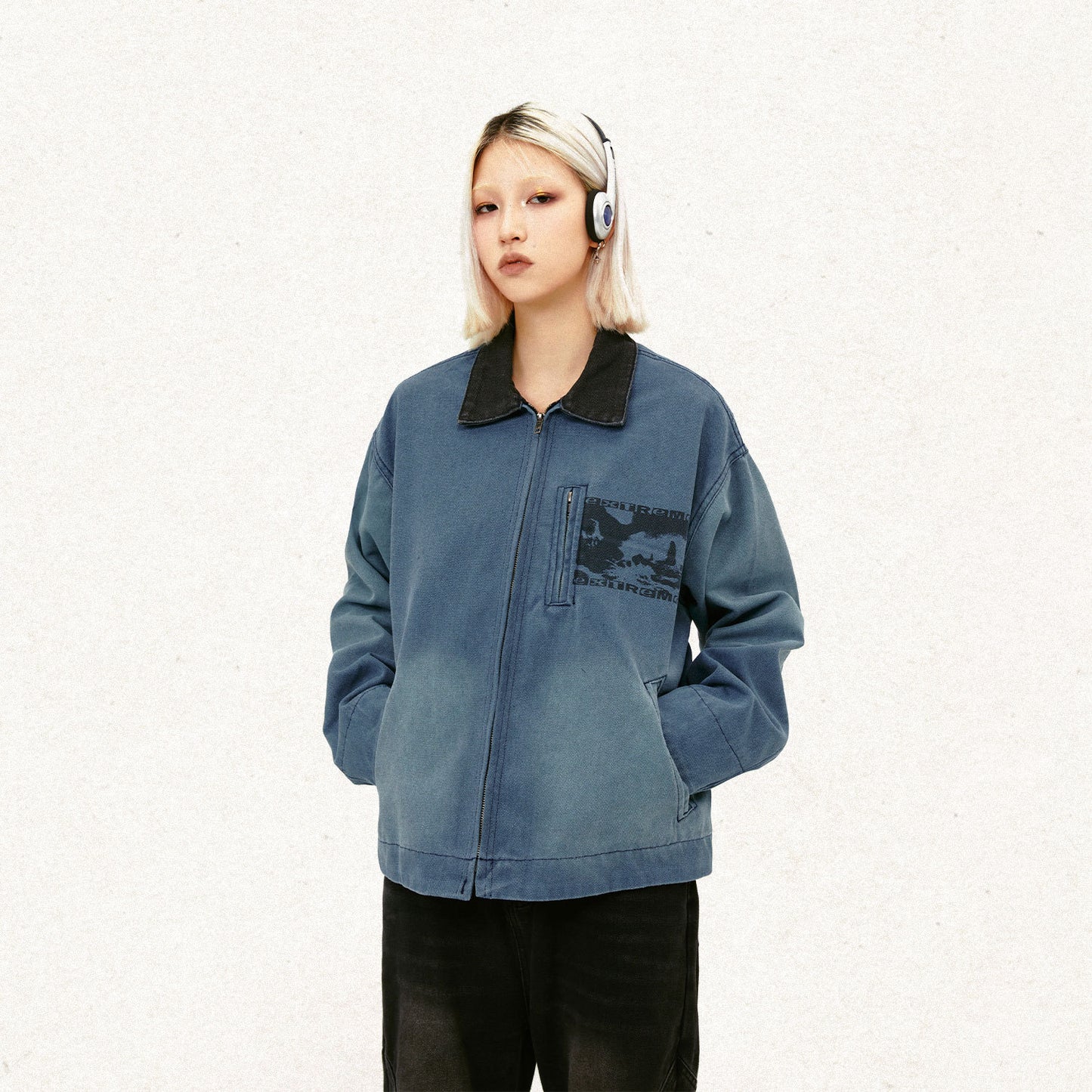Autumn Monkey Wash Thin Jacket Coat