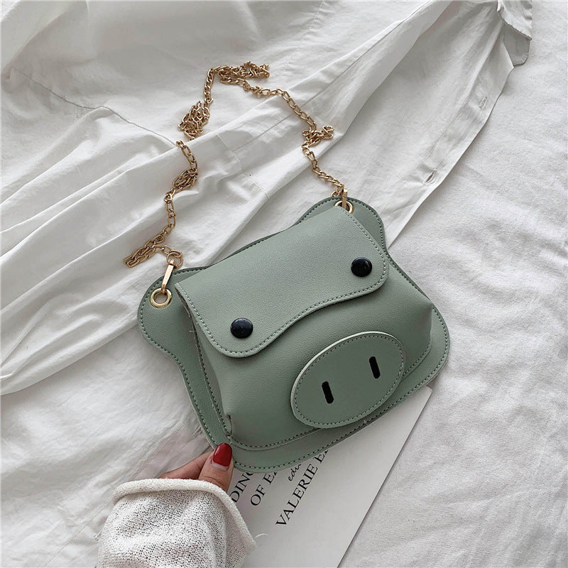 Crossbody Bag Personalized Piggy Chain Shoulder Bag