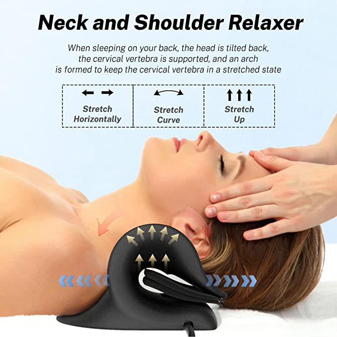 PU Foam Airbag Traction Pillow Polyurethane Cervical Massage Traction