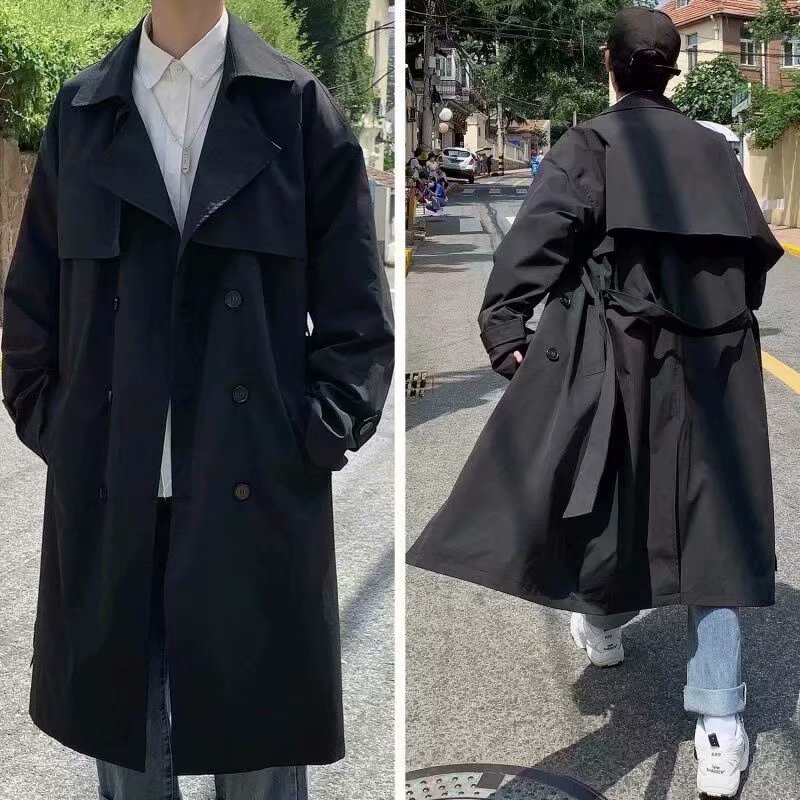 Autumn And Winter Men's Coat Loose Overweight Man