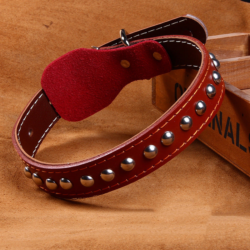 Cowhide collar