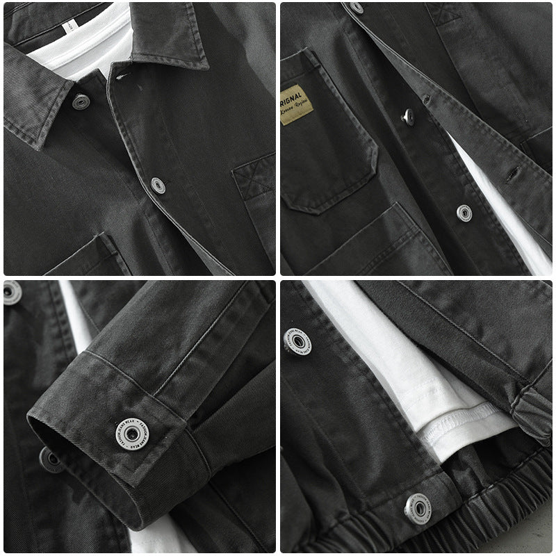 Men's Fashion Casual Loose Denim Jacket