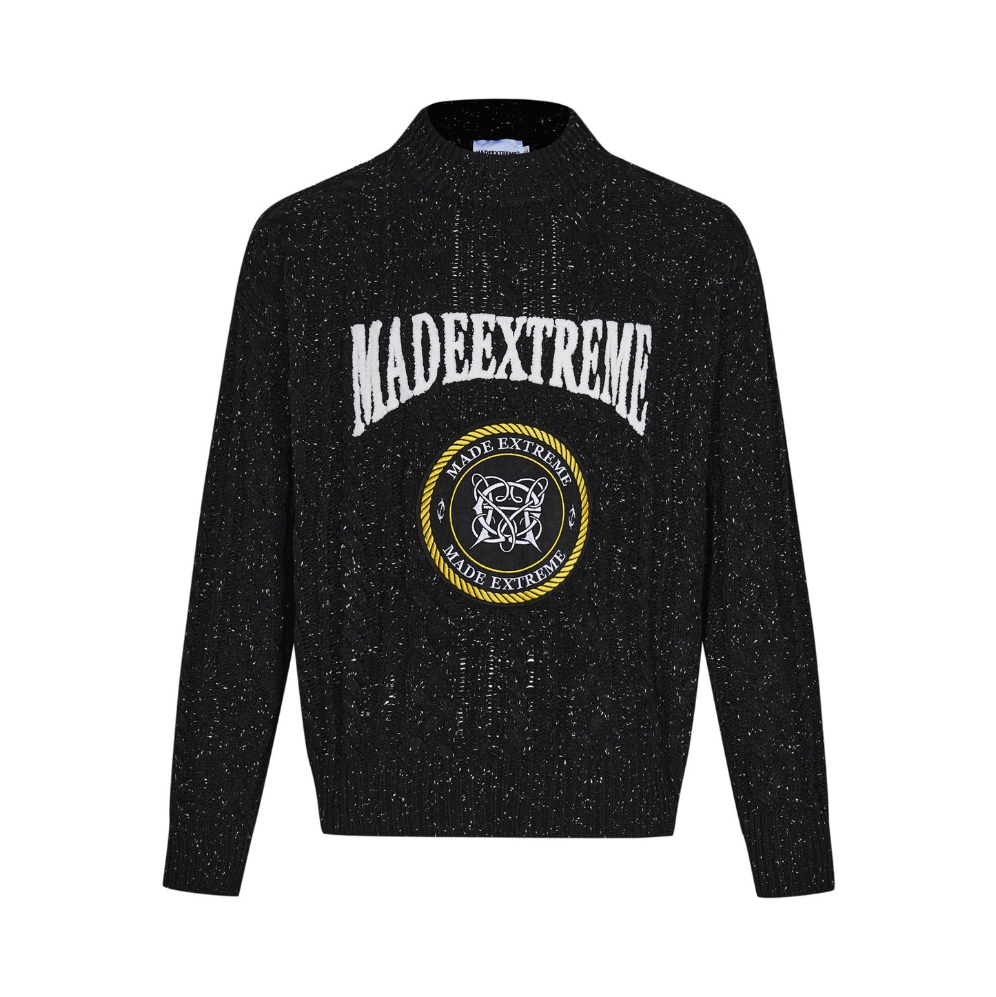 Vintage Thick Twisted Snowflake Sweater Sweater For Men