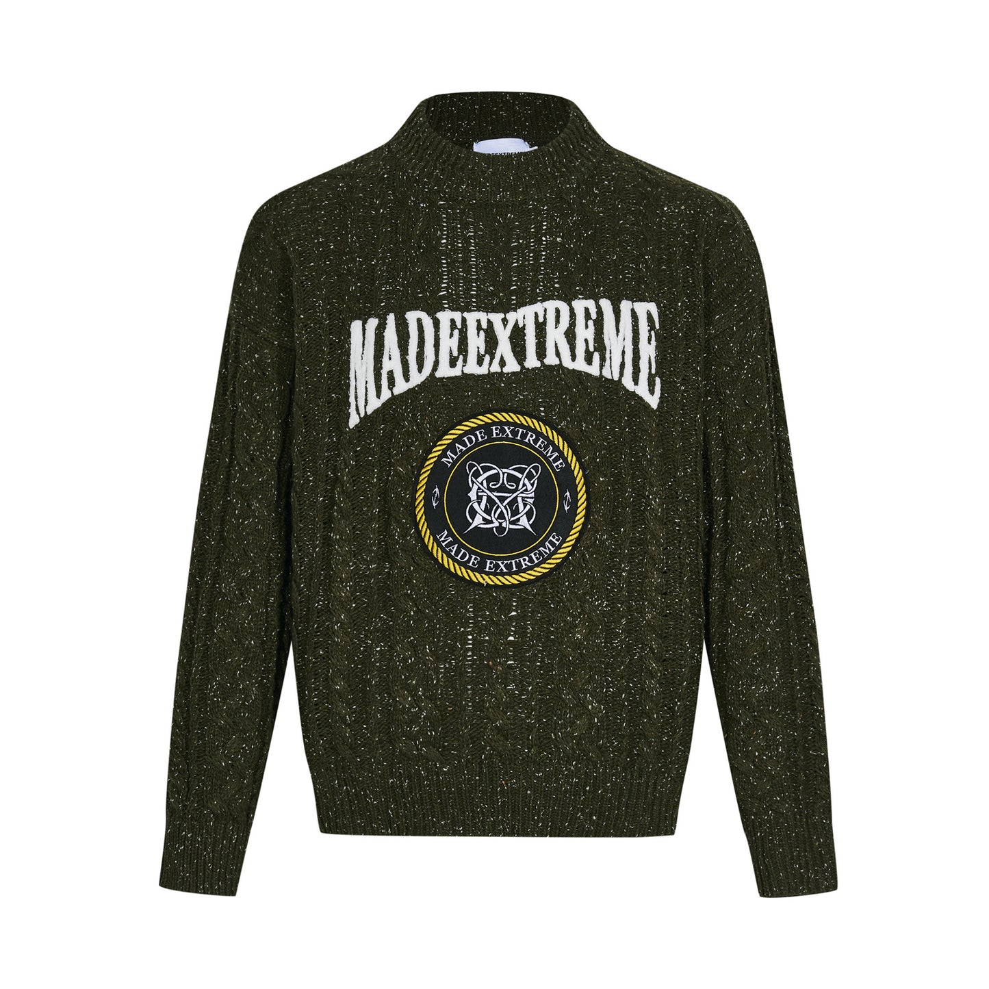 Vintage Thick Twisted Snowflake Sweater Sweater For Men