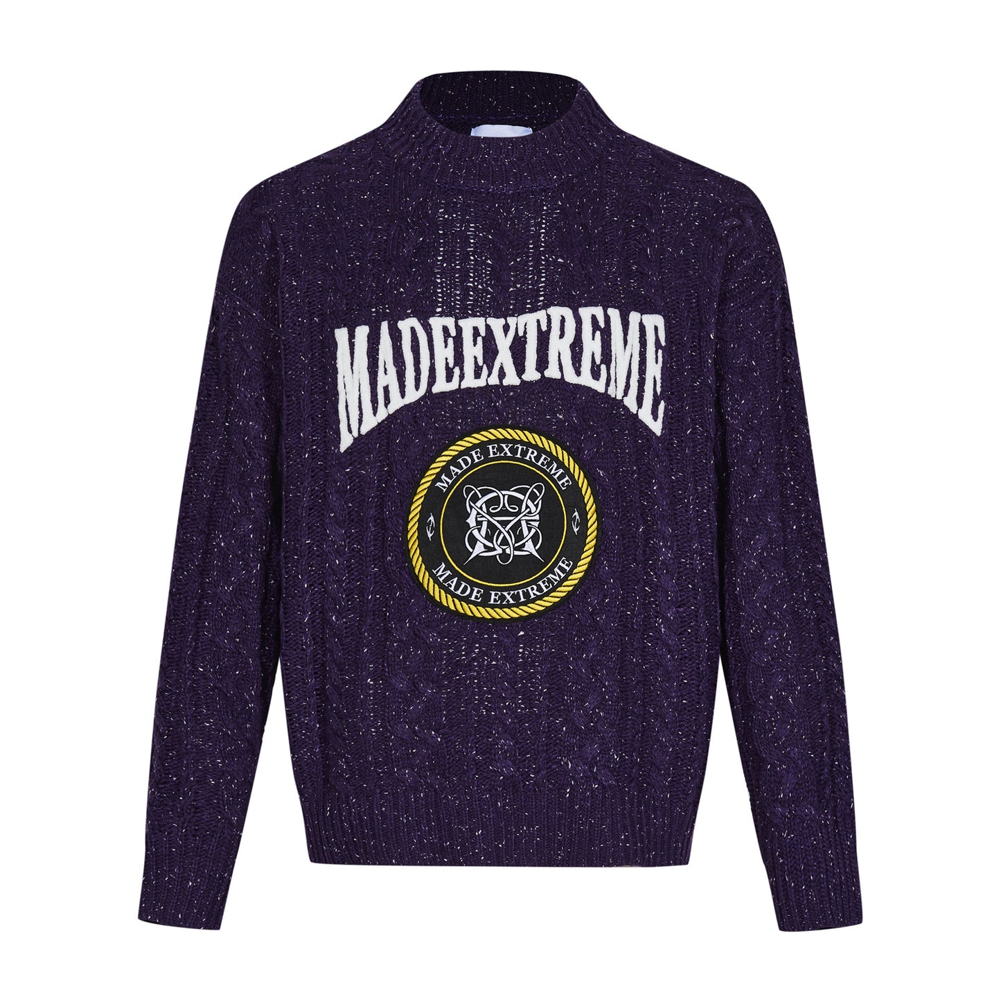 Vintage Thick Twisted Snowflake Sweater Sweater For Men