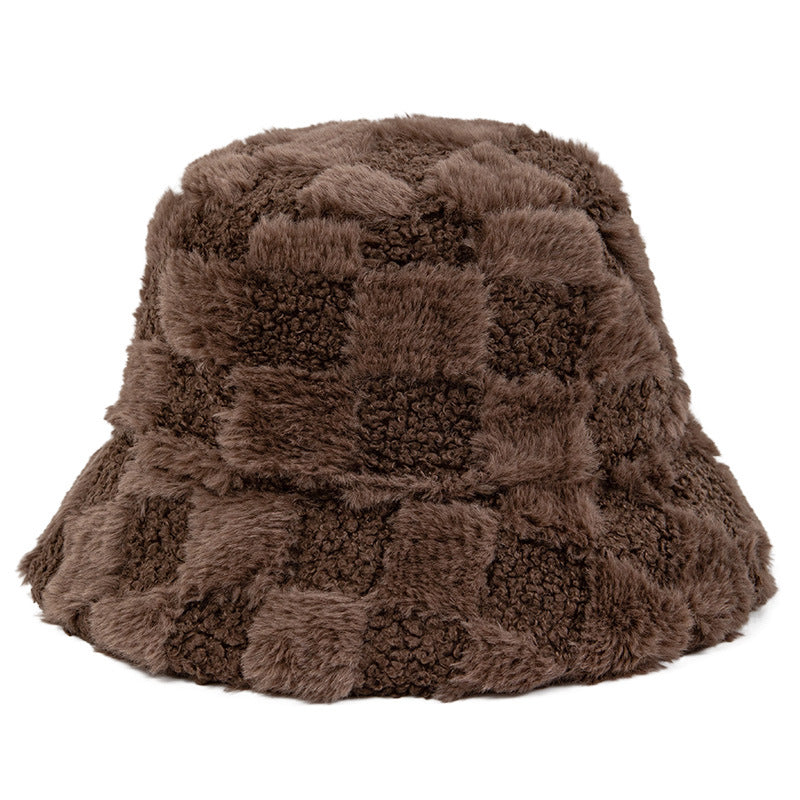 Autumn And Winter Lambswool Fisherman Basin Hat