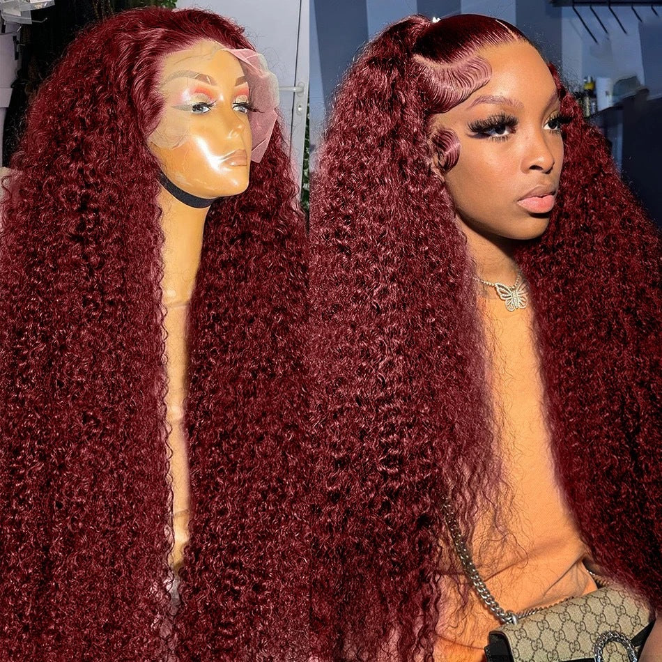 Front Lace Long Curly Wig Head Cover 13x 4