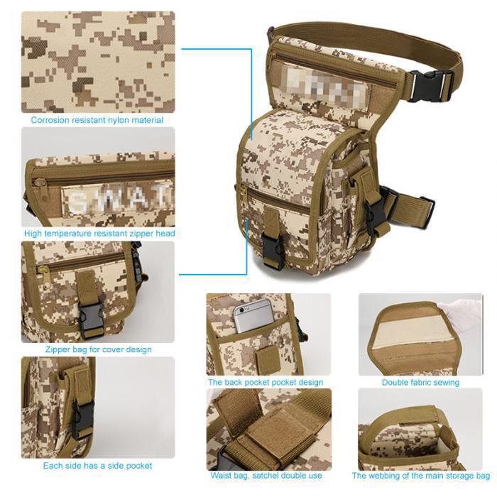 Around Tactical Waist Leg Bag