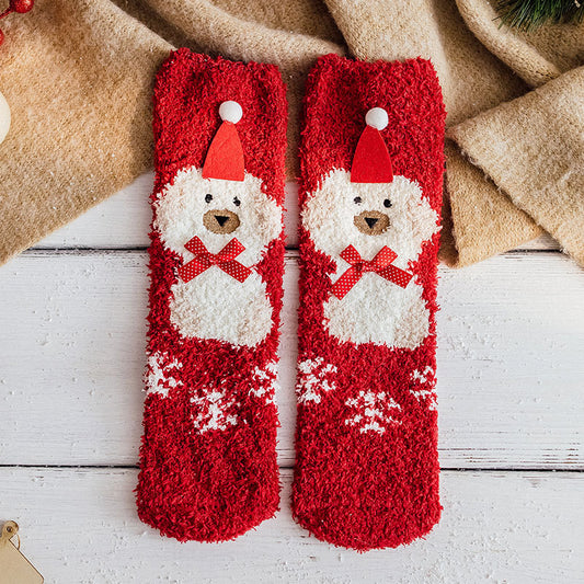 Fashion Floor Non-slip Christmas Socks