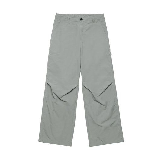 High Street Design Casual Loose Straight Trousers