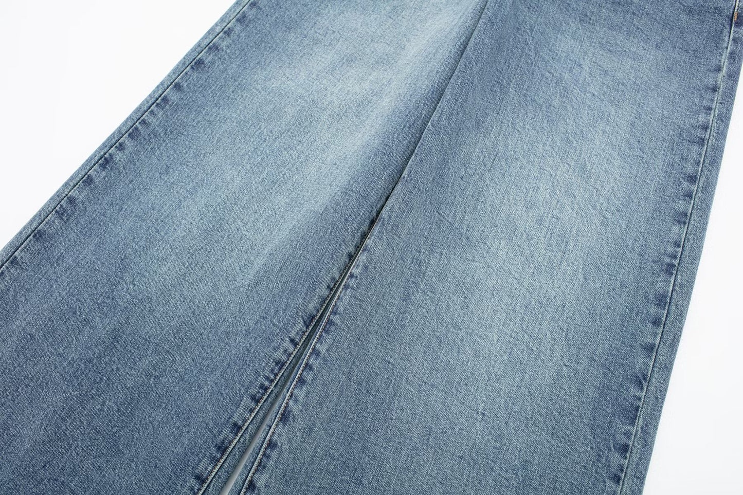 Women's Fashion Tube Top Denim Jumpsuit