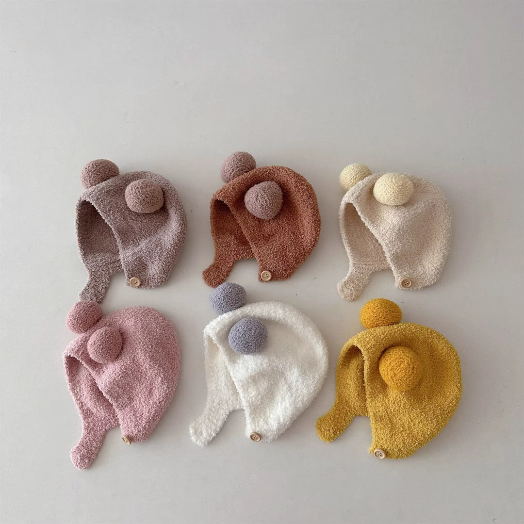 Baby Earmuffs Hat Warm-keeping And Cold-proof