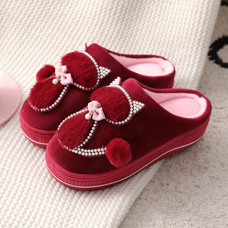 Cute cartoon cat non-slip slippers