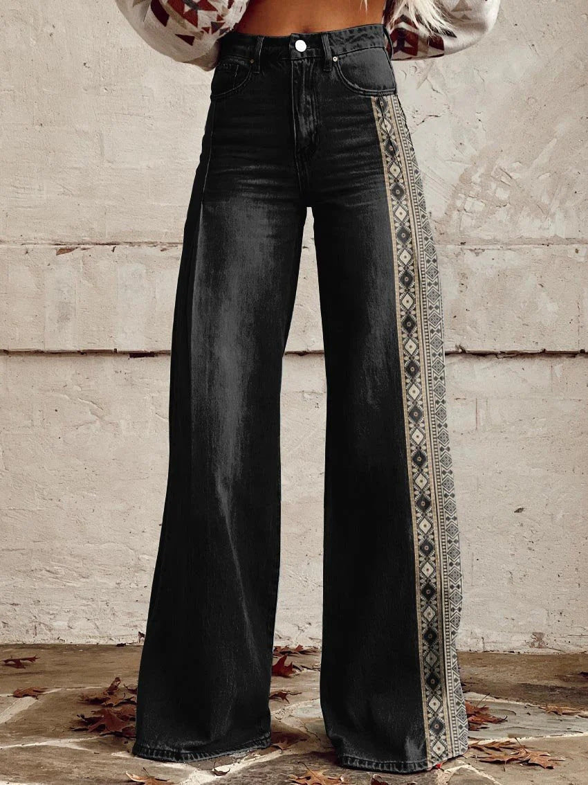 Summer Thin Women's Bell-bottom Pants