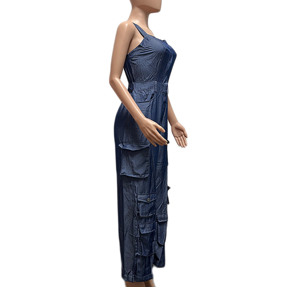 Denim Jumpsuit til kvinder med personlighed