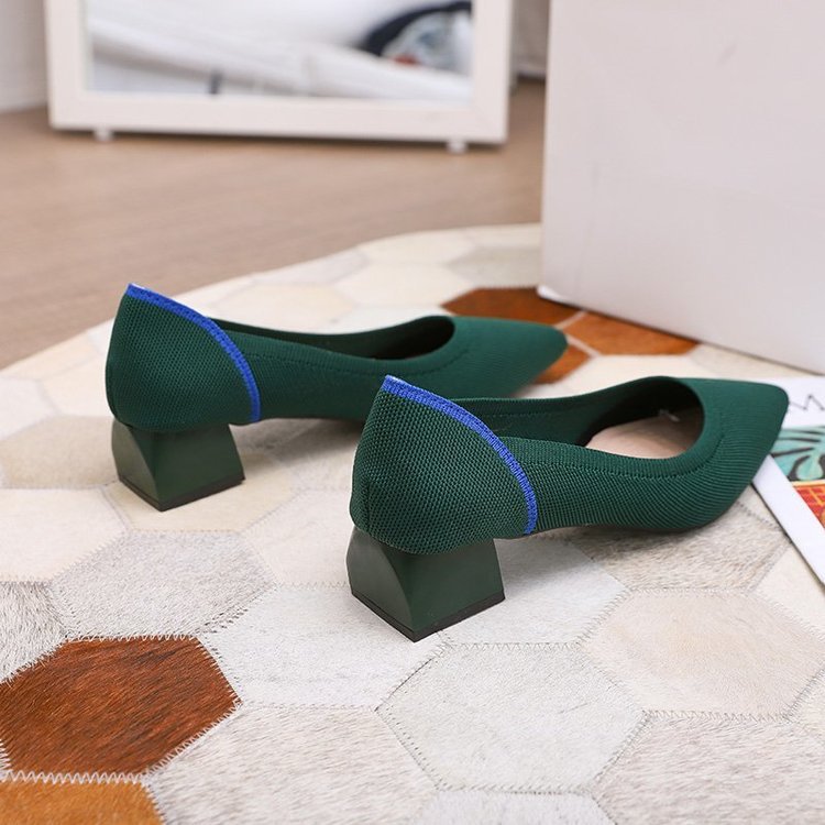 New Style Flying Woven Noodles Comfortable Peas Women's Shoes Lightweight