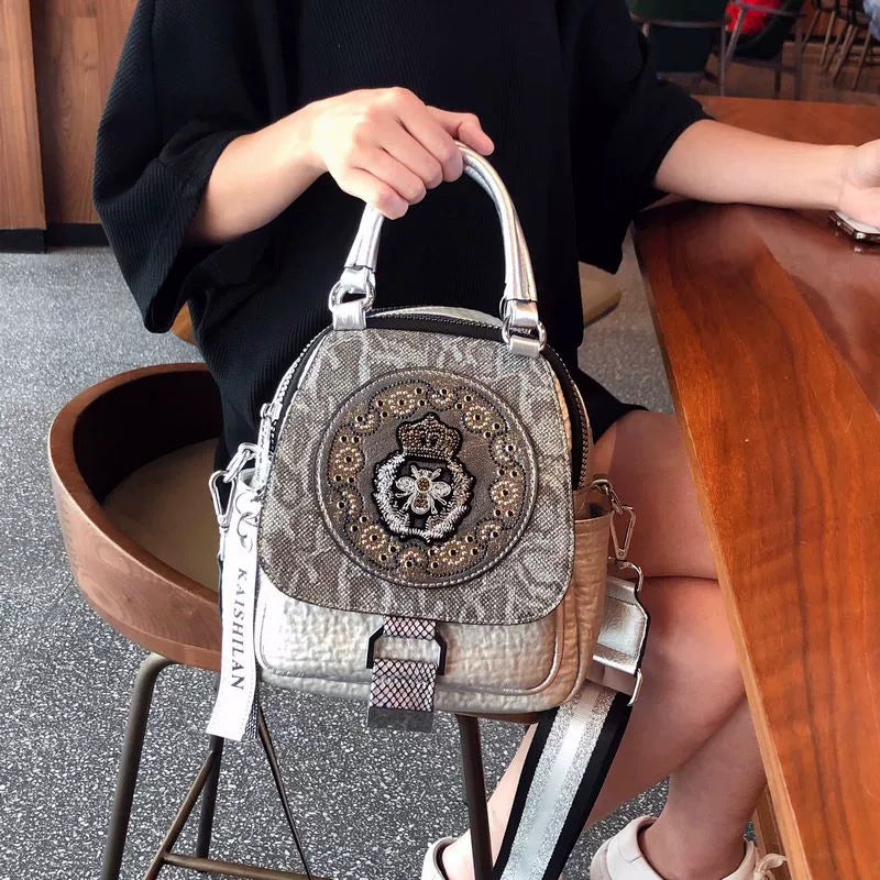 Large Capacity Women's New All-match Solid Color Shoulder Fashion Simple Tote