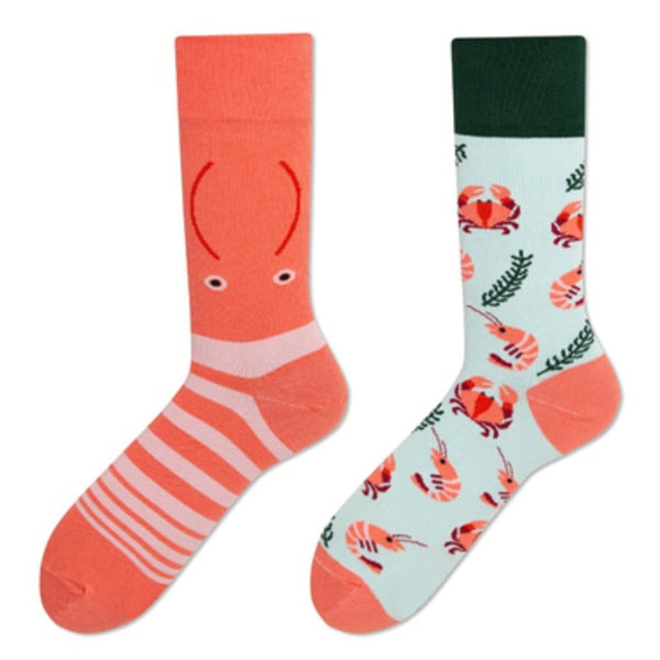 Asymmetric AB socks