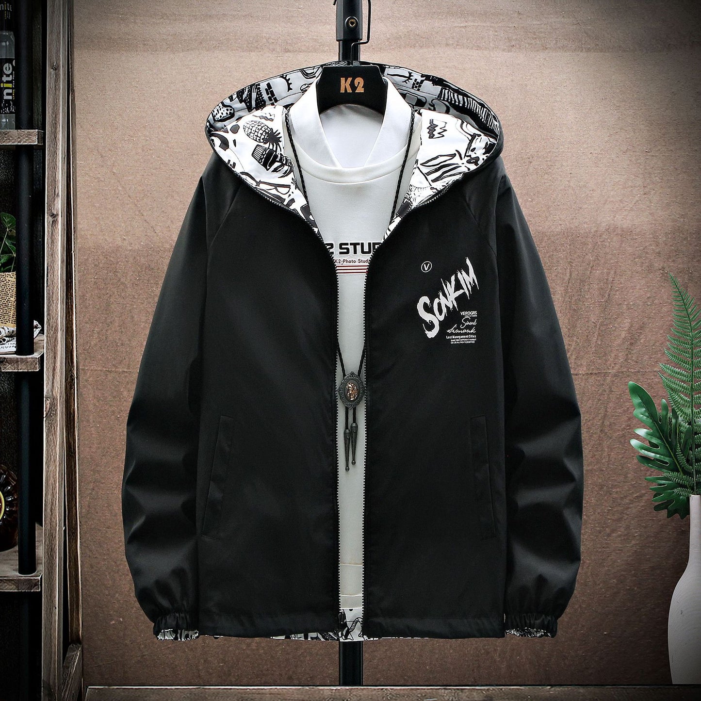 Men's Thin Coat Korean Slim Fit
